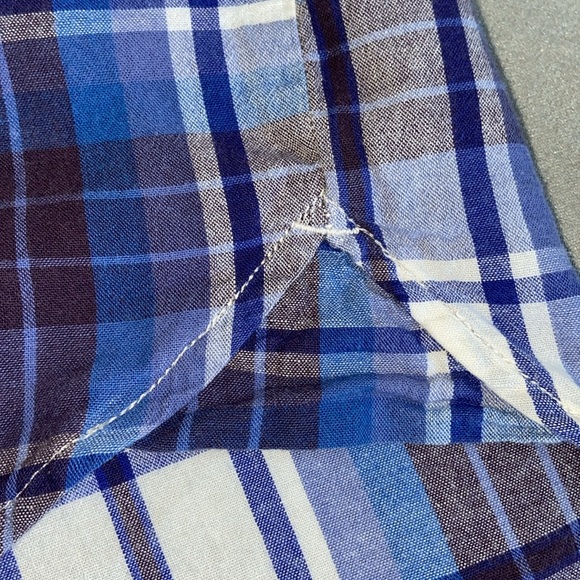 Riders by Lee Plus Size Cotton Shirt With Tab Sleeves - Picture 7 of 10